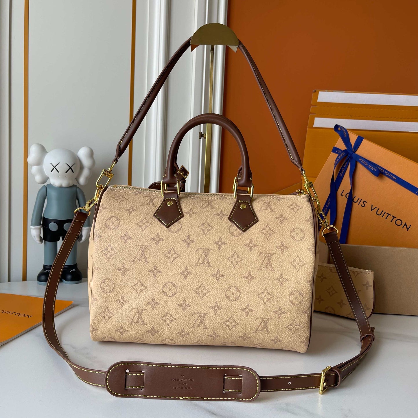 Ivory Elegance Satchel