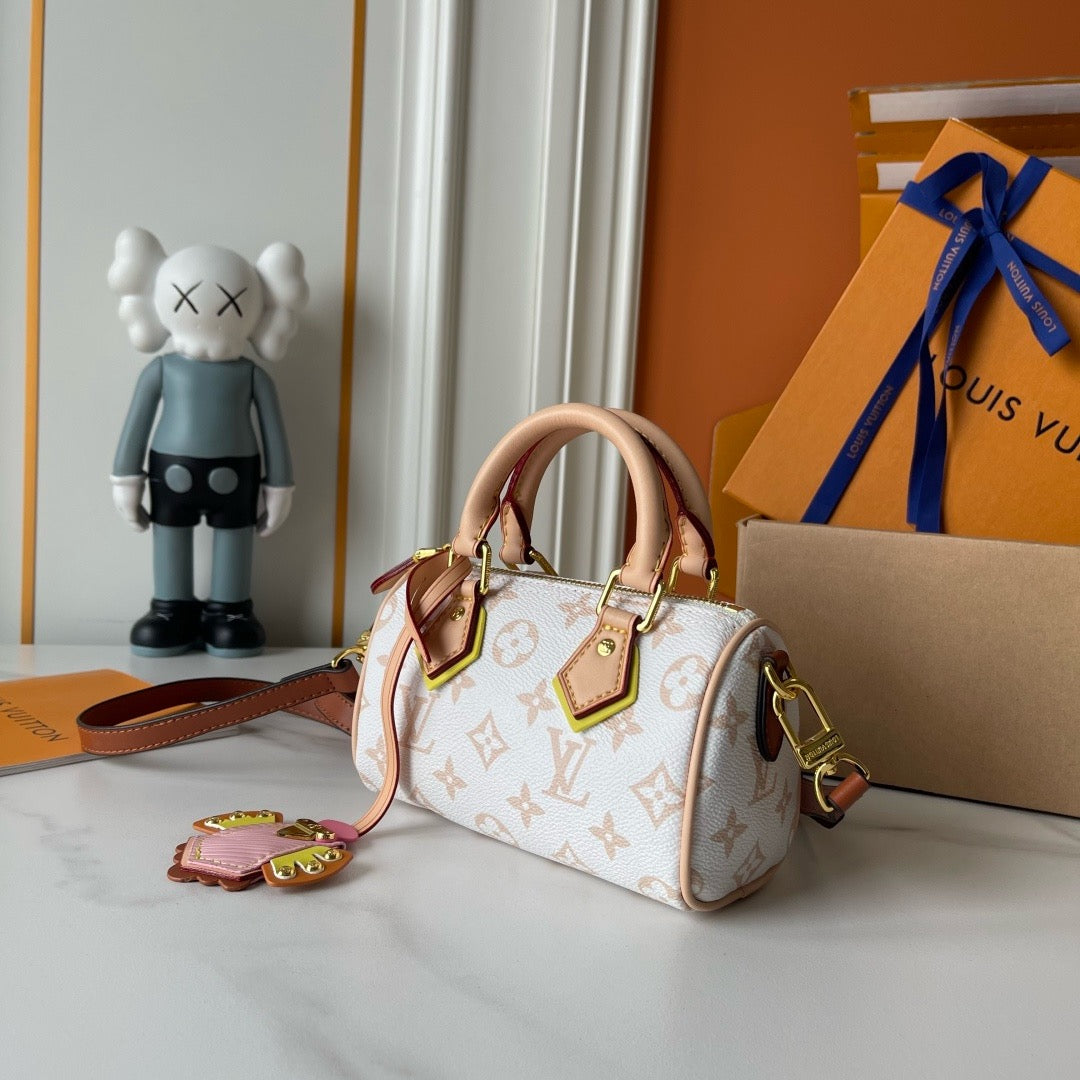 Royal Blush Mini Barrel Bag