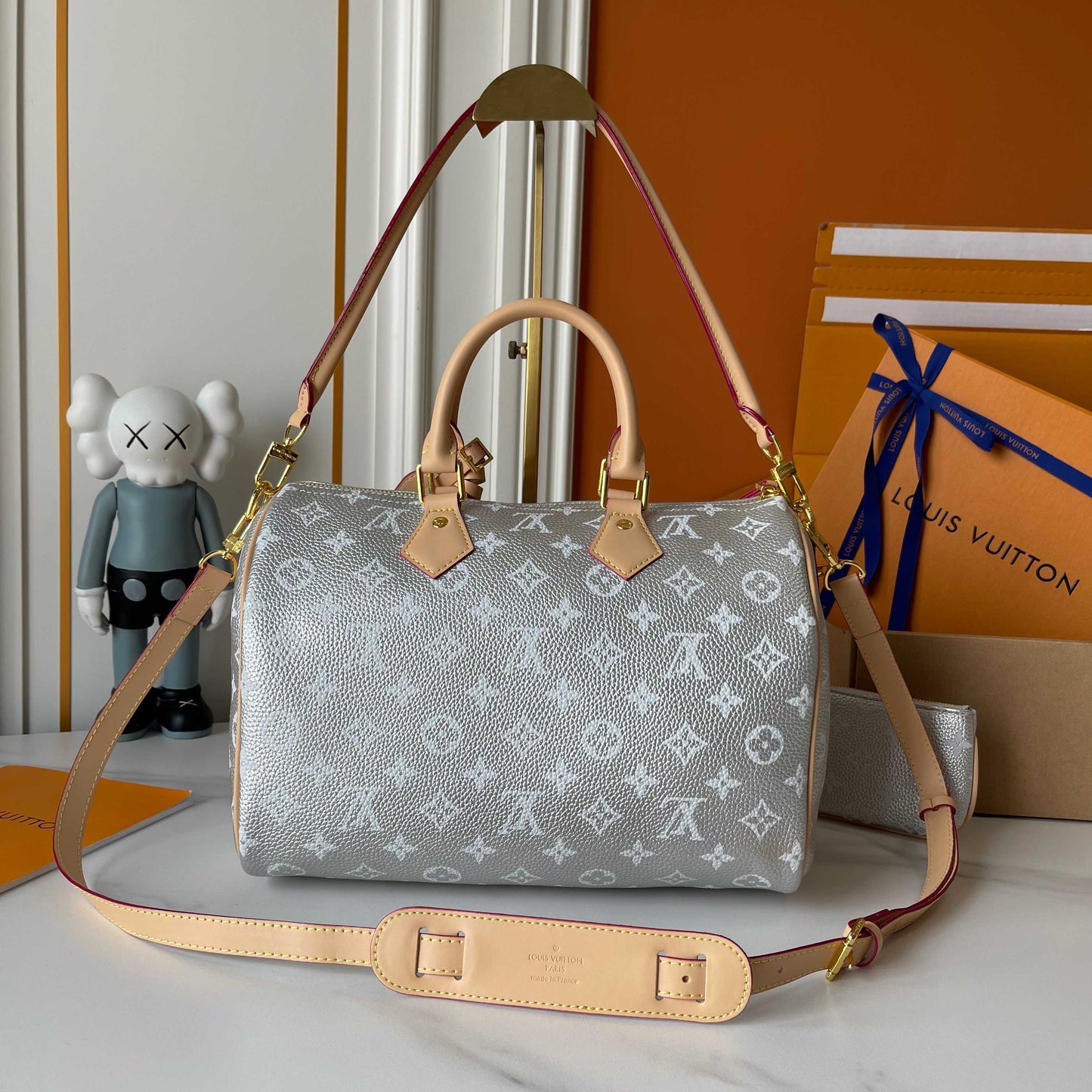 Ivory Elegance Satchel