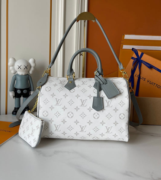 Ivory Elegance Satchel