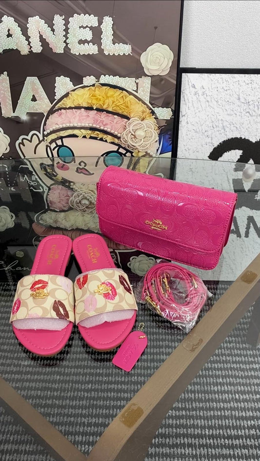 Pretty in Pink Signature Bag & Slide Set