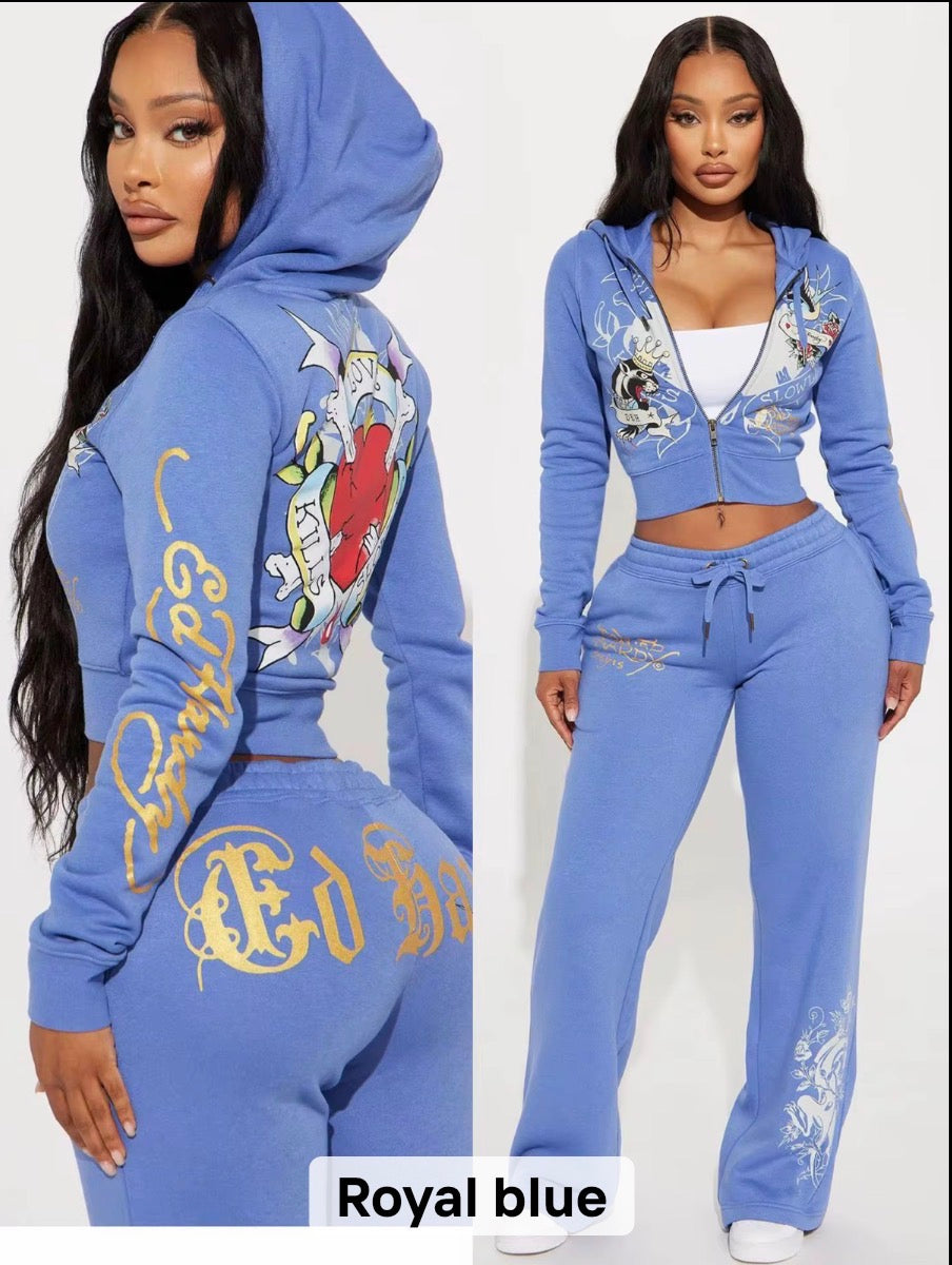 Tokyo Muse Graphic Lounge Set
