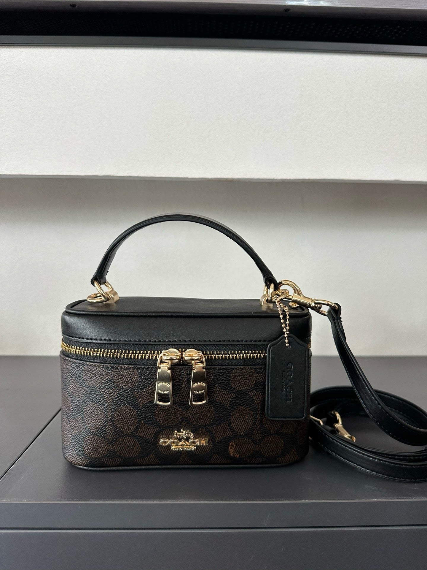The Champagne Luxe Vanity Bag