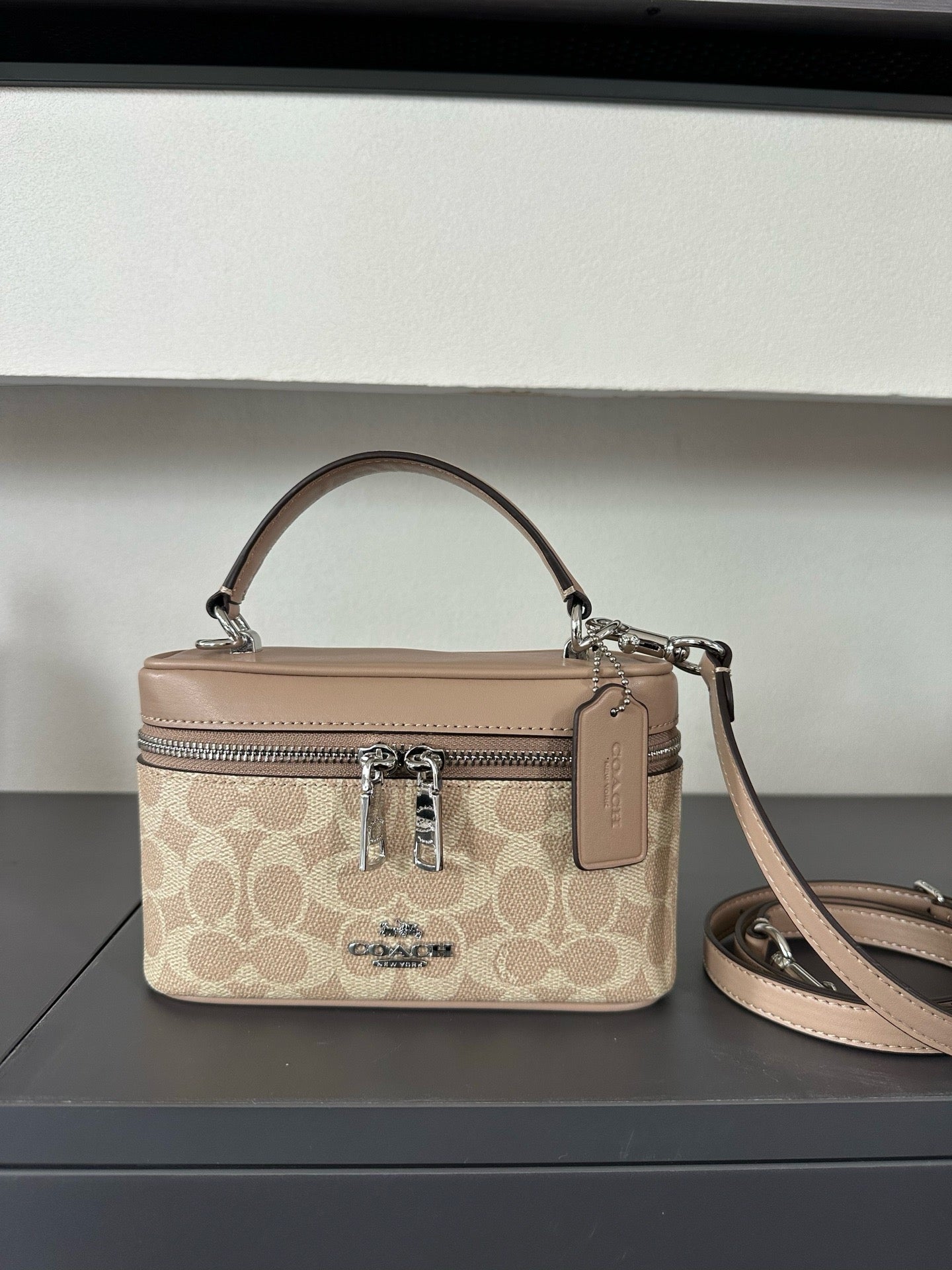 The Champagne Luxe Vanity Bag