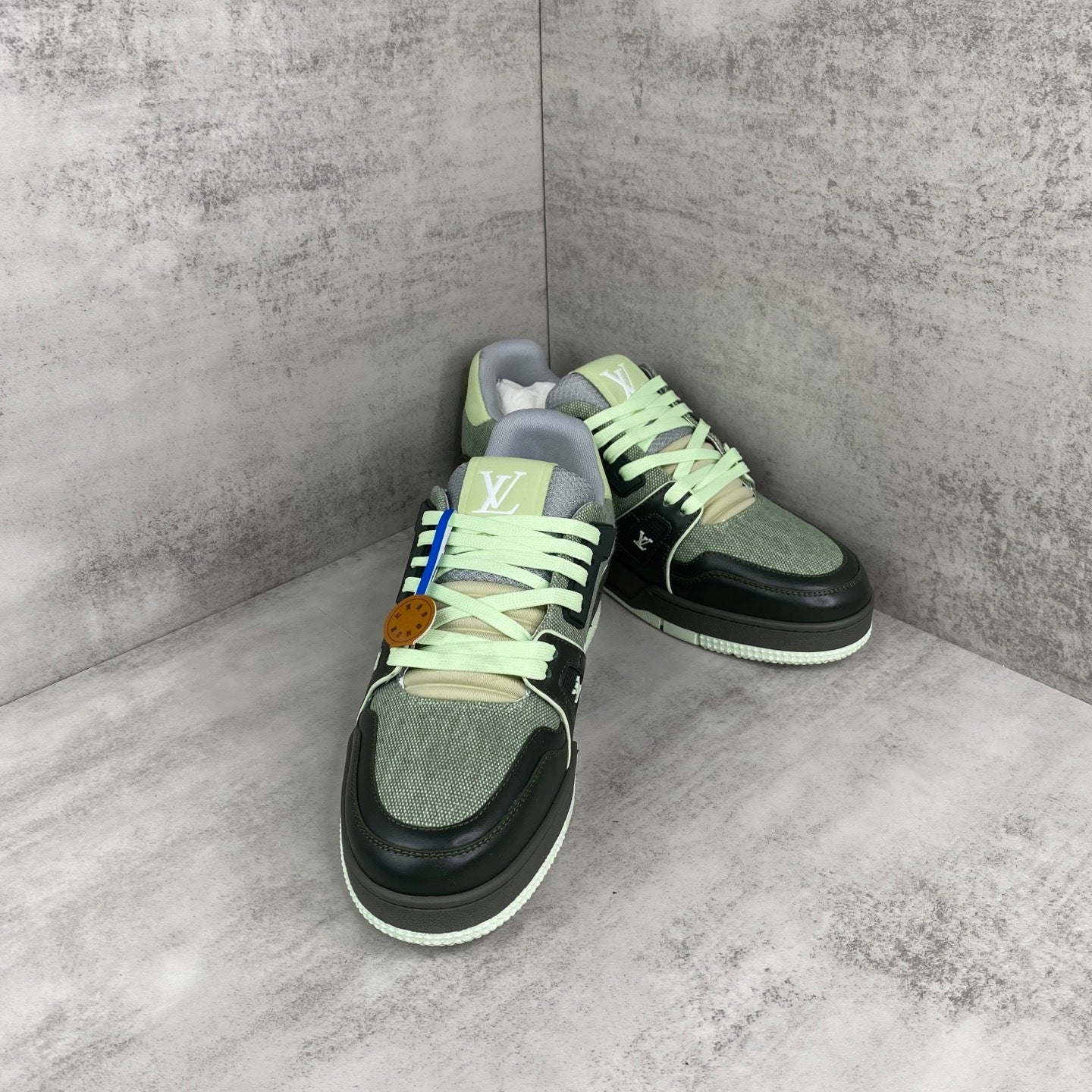 Royal Sage Luxe Sneaker