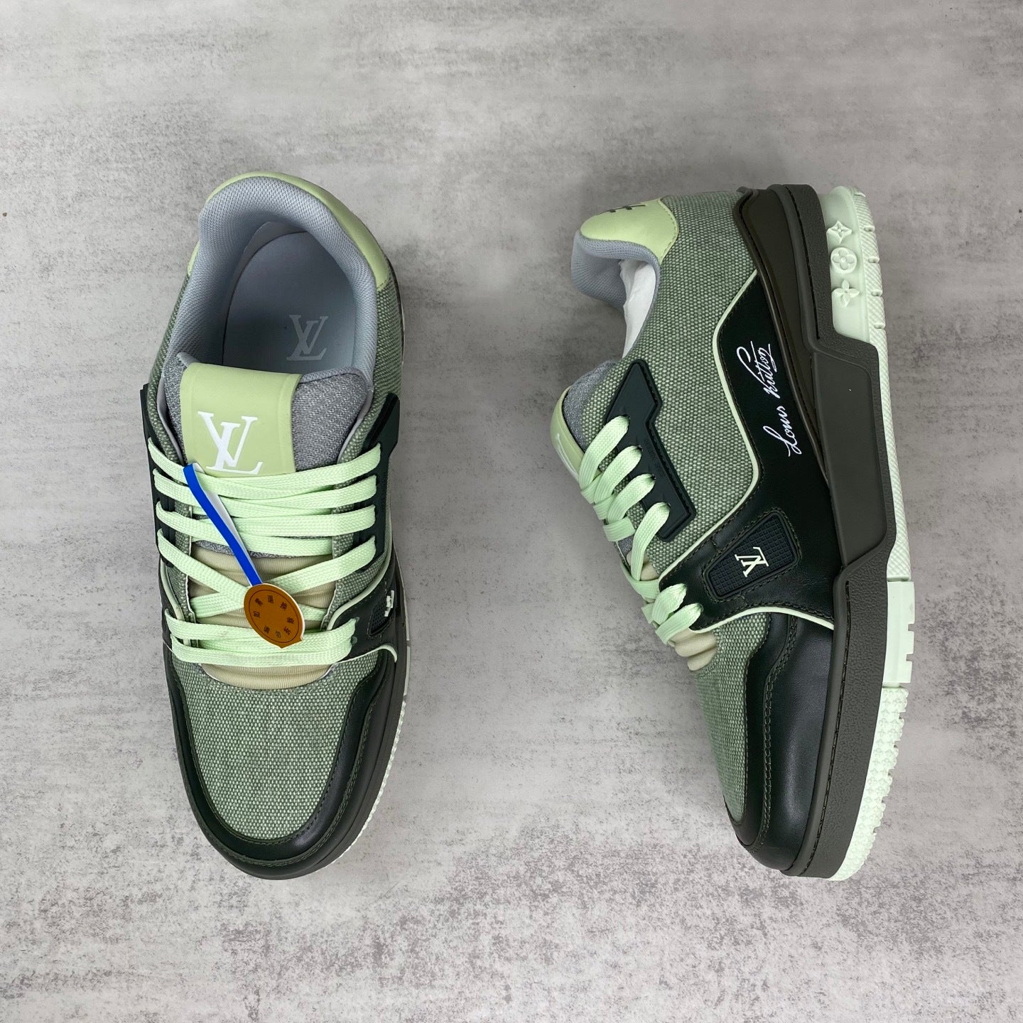 Royal Sage Luxe Sneaker
