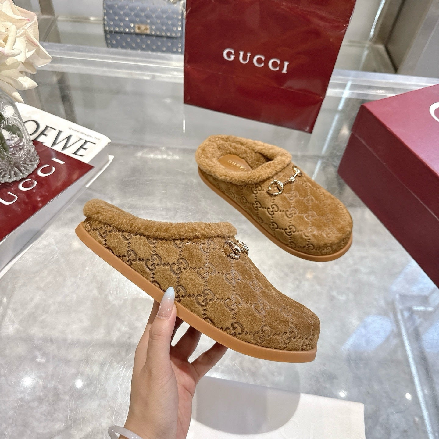 Royal Cozy Luxe Mules