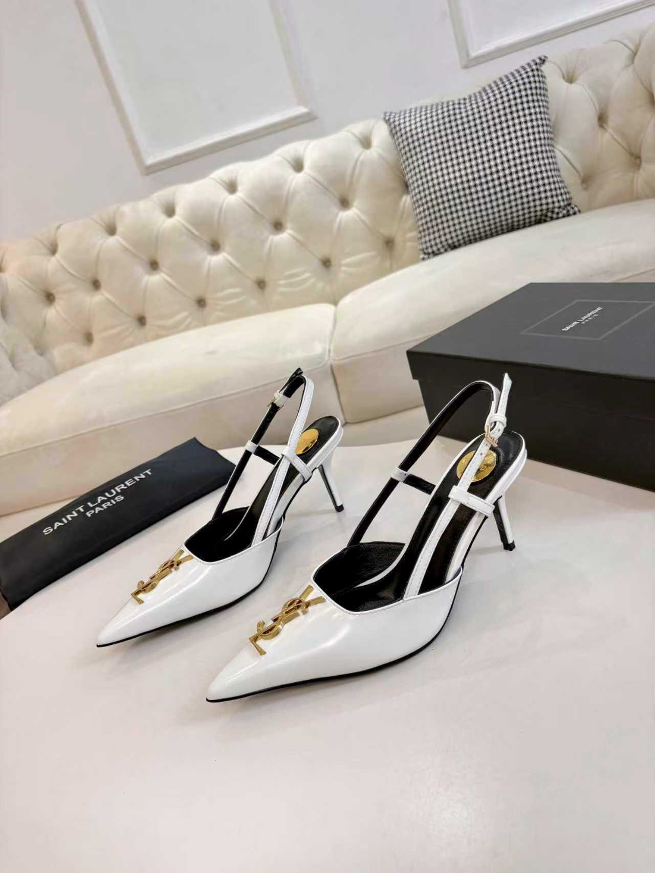 Royal Point Luxe Slingback Heels
