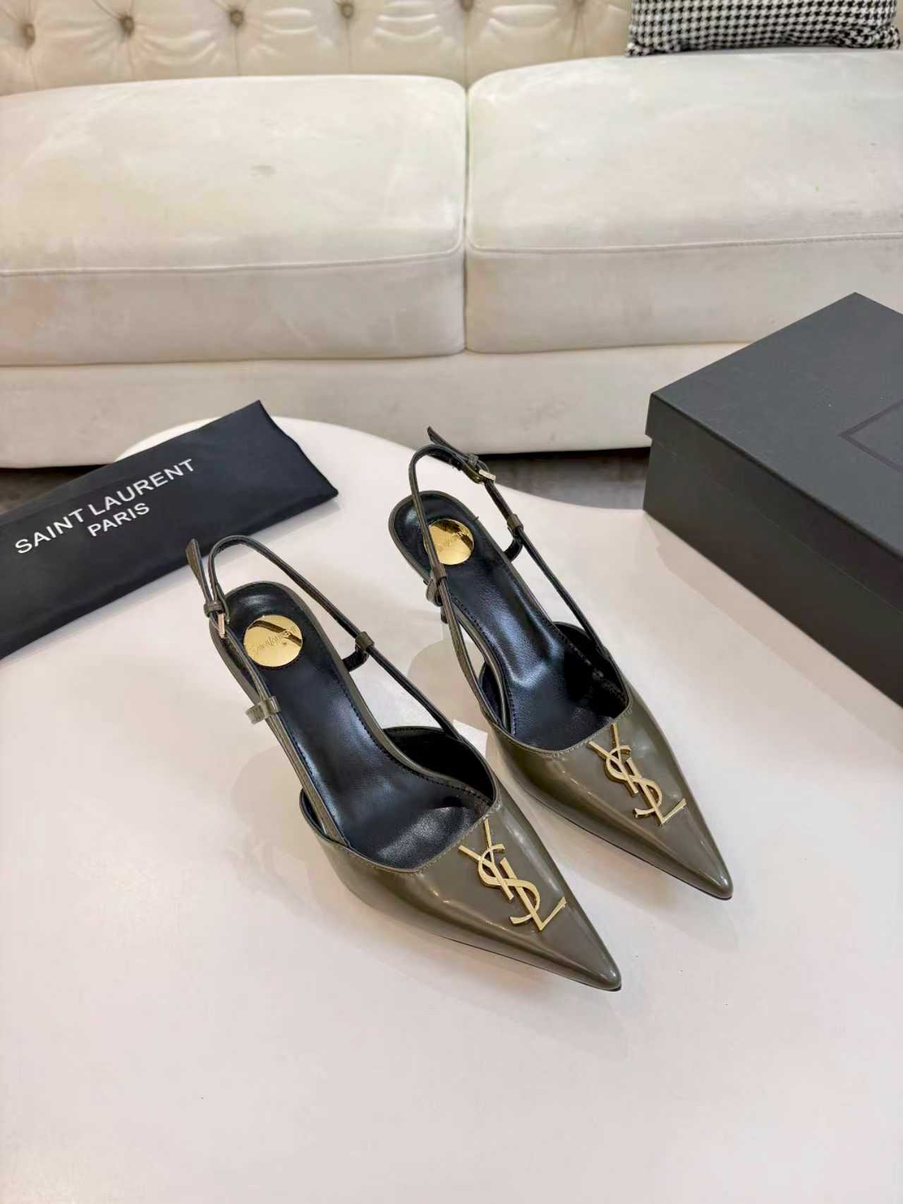 Royal Point Luxe Slingback Heels