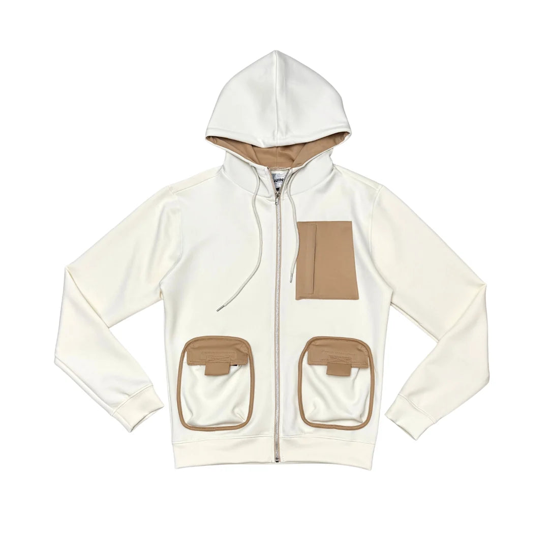 ROYAL TRICOT CARGO HOODIE SET